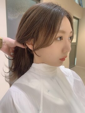 アリーズ シブヤ(ALLYS shibuya) 後れ毛カット ヨシンモリ 韓国ヘア