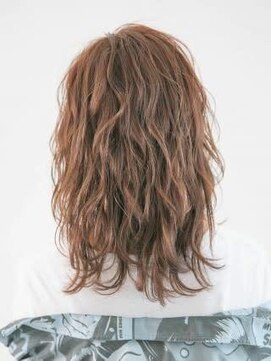 アース 三軒茶屋店(HAIR&MAKE EARTH) ふんわり_かき上げ_ミディアム_三軒茶屋_トリートメント_小顔