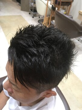 ヘアサロンアンドヘアメイクディー(hair salon hair make D) 仙台D ツーブロック×サイドフェード×ソフトモヒカンstyle