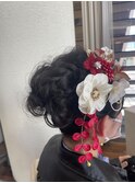 お着物アップアレンジ☆