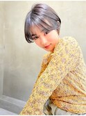 【ACE 横浜】 小顔似合わせカット×シルバーアッシュ