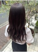 7月 グレージュカラー/シルキーベージュ/斜めバング