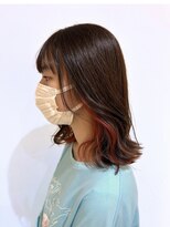 アッシュ 町田駅前通り店(Ash)&nbsp;ビタミンオレンジインナーカラー