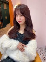 ボタン シブヤ(VOTAN SHIBUYA)&nbsp;ピンク/レイヤー/カラー/カット/韓国/渋谷