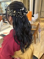 ネオリーブアイム 横浜西口店(Neolive aim)&nbsp;卒業式 ハーフアップアレンジ【横浜】k