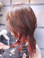 シュシュ(CHOUCHOU) ロングレイヤーウルフ×インナーカラー