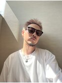 スパイキーショート×ピンクグレージュ