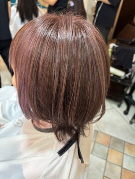 エイミーバイアフロート(amie  by afloat) 大人かわいい☆ピンクハイライト