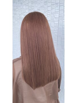 ベガ ヘアーズ ストーリー(VEGA hair's story) 艶髪×秋ピンクカラーピンクベージュ 20代30代40代