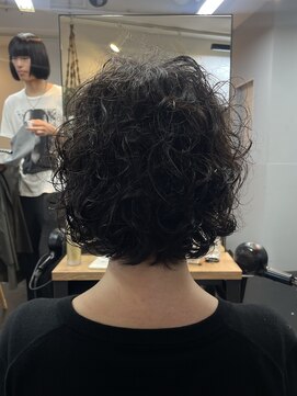 エルマノ 仙川(L mano) 癖毛風ボブパーマ