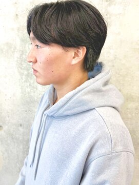 モリオ(morio) センターパート/ニュアンス/モテる黒髪