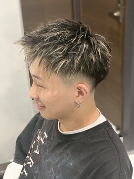 クレオ 片江店(CREO) アップバングフェードスタイル
