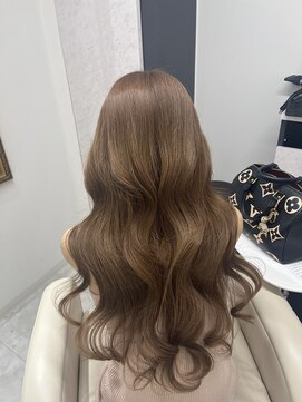 グレイスアンジュ 名駅(Grace Unge) 【加藤】ブリーチなしブラウンベージュ