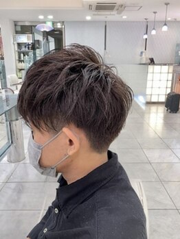 クオーター(QUARTER)の写真/【かっこよく決まる】扱いやすく、朝のスタイリングも簡単に♪爽やかな好感度アップスタイルへ[春日]