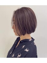 エン(en.)&nbsp;白髪ぼかしにも！柔らかハイライトボブ