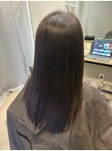 縮毛矯正でまとまる髪に