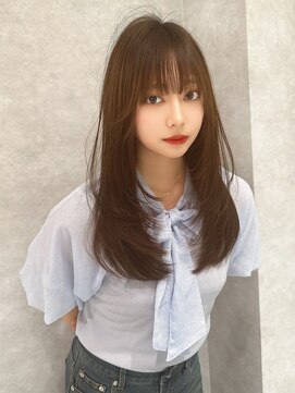 ロンド ジュルード 名古屋(Lond jeloud) 揺れる毛先が魅力的。ナチュラルレイヤーで王道モテ髪に