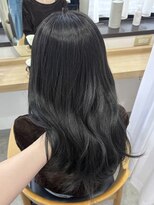 リュンヌ(Lune)&nbsp;アッシュグレー×レイヤーカット/暗髪/美髪/透明感カラー/YU276