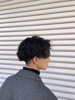 ライズトーキョー 土浦店(RISE TOKYO)&nbsp;束感センターパートスパイラルパーマ