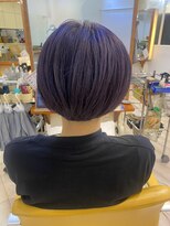 モリオ フロム ロンドン 成増店&nbsp;【morio成増/一戸】ブリーチありラベンダーカラーカラー