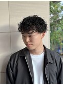 シャドーパーマ/メンズ/パーマ/大人/男子/