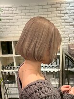 ディフィーノ 青山(DIFINO) 【ビフォーアフターあり】内巻きボブ/ミルクティーベージュ