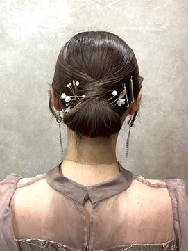 びゃんびゃん 江端店 ヘアセット/結婚式お呼ばれスタイル/成人式ヘア/着物/アレンジ