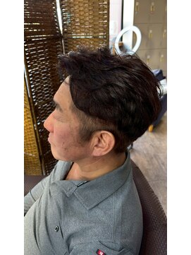 ビーチェ 小岩(Bice) 清潔感UPビジネスマンのアップバングショートカット