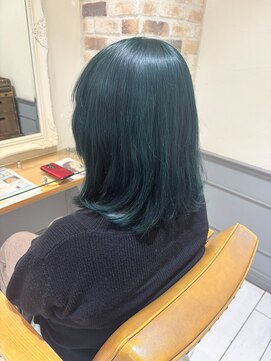 ブリッジ バイ ネオリーブ 綱島店(bridge by neolive) 日吉/綱島 ホワイトグレージュミニウルフデジタルパーマ