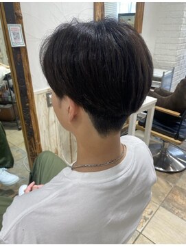 ユアーズヘア 池袋(youres hair) センターパートショート