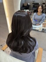 エヌ 大阪梅田茶屋町(enu) 髪質改善×韓国風レイヤーカット