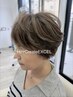  ～大人を愉しむ～ケアブリーチで創る白髪ぼかしカラー + レディースカット