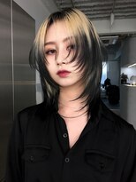 イル 天神大名店(ill)&nbsp;【ill】シャギーレイヤーカット×デザインカラー