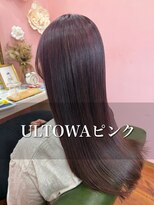 パディントン(Paddington) ロングこそULTOWAトリートメント☆ヴァイオレットピンク可愛い♪