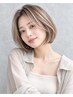 【髪に動きと抜け感が欲しいU24女性へ】ハイライトカラー＋カット