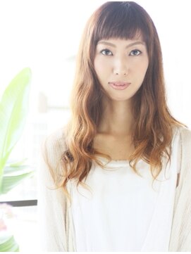 モパー(moper) 外国人風ウェーブ＋おしゃれバング