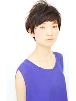 (cellie)シンプルな暗髪ショート