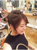 綺麗め編み込みネジネジ　《　六本木　ヘアセット　》