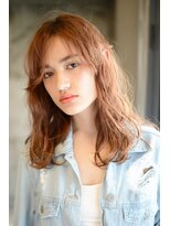 アースオーセンティック 扶桑店(EARTH Authentic)&nbsp;クール＆フェミニンなシースルーワイドバング【EARTH扶桑】