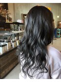 艶髪グレージュカラー