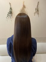 ナチュラル(Natural) ロングも艶髪カラーと髪質改善でツヤツヤ♪多賀城塩釜中野栄入学