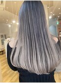 【3D技術】コントラストエアタッチバレ×ホワイトベージュ