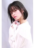 小顔ボブスタイル