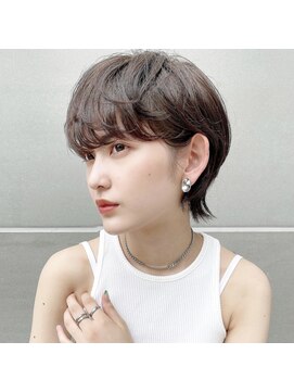 ラナ 渋谷(Lana) 【Chill】大人かわいいマロンベージュカラーショートスタイル◎