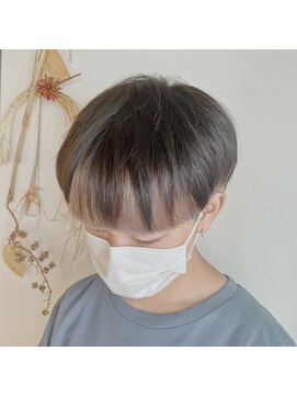 ヘアドゥーレディバグ 大和八木店(HAIR DO LADY BUG) メンズインナカラーホワイト