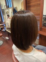 ヘアメイク ポコ ア ポコ(Hair make poco apoco)&nbsp;オータムボブ［髪質改善］［生駒市美容室］［40代50代60代］