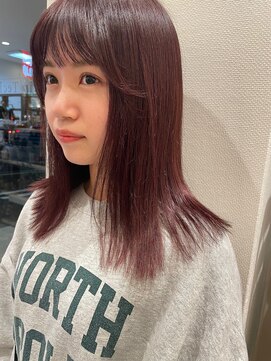 ヘアー テクニカ(hair Technica) ピンクアッシュ☆