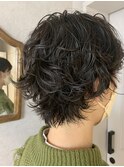 ゆるふわショートパーマ！