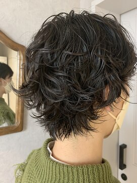 ゼスト クレス(ZEST Cres) ゆるふわショートパーマ!