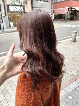 アンビエンテ(ambiente) ピンクベージュ　イルミナカラー【坂根】